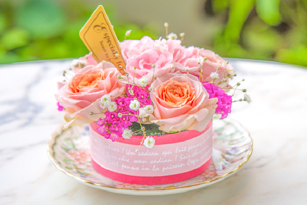 フラワーケーキの作り方