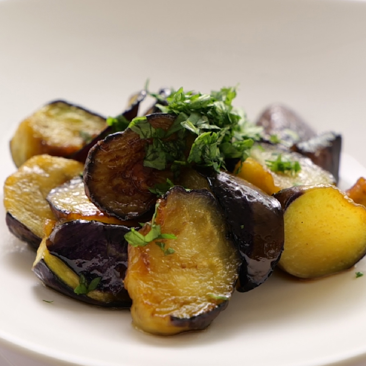 なすのコンソメ焼き