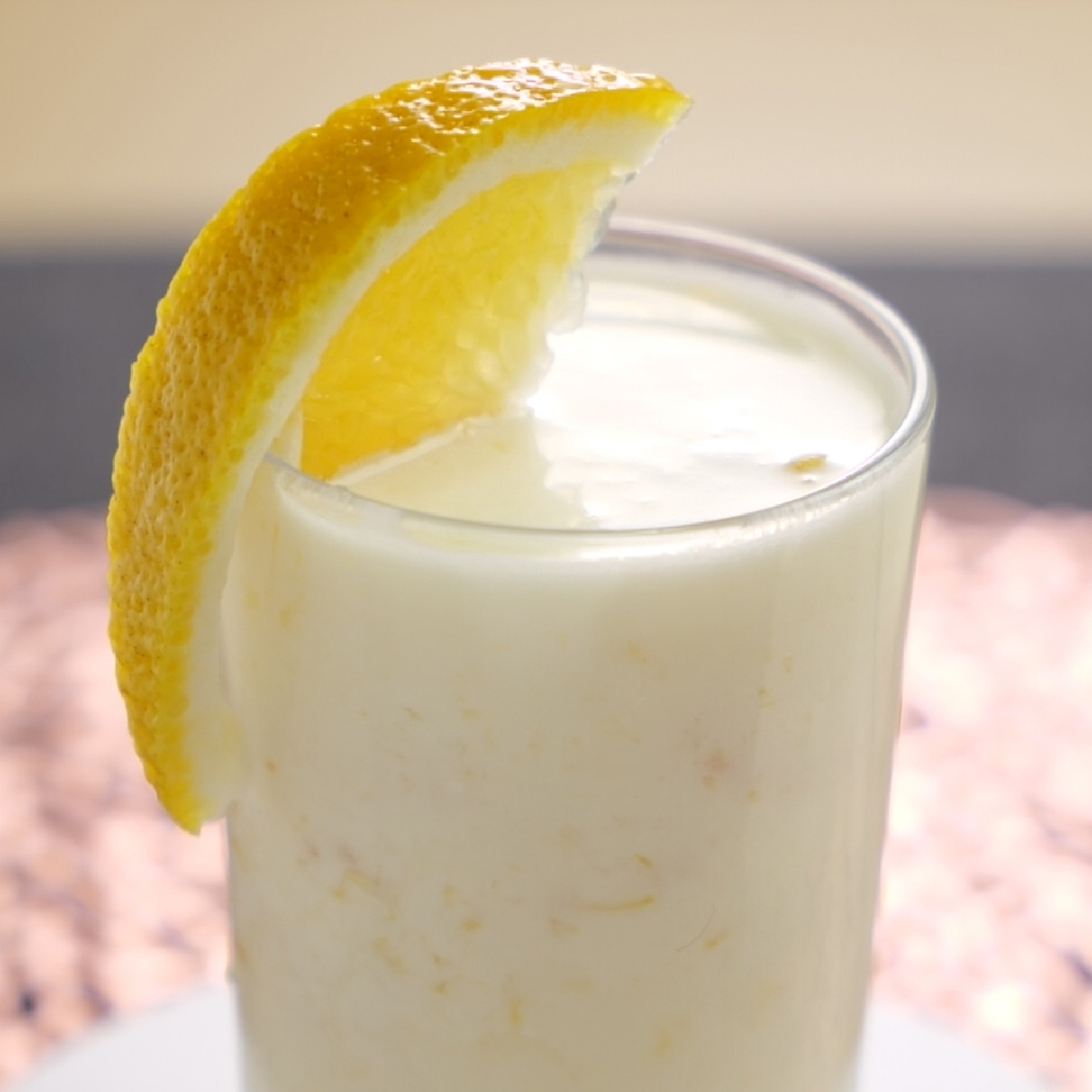 夏みかんミルクスムージー