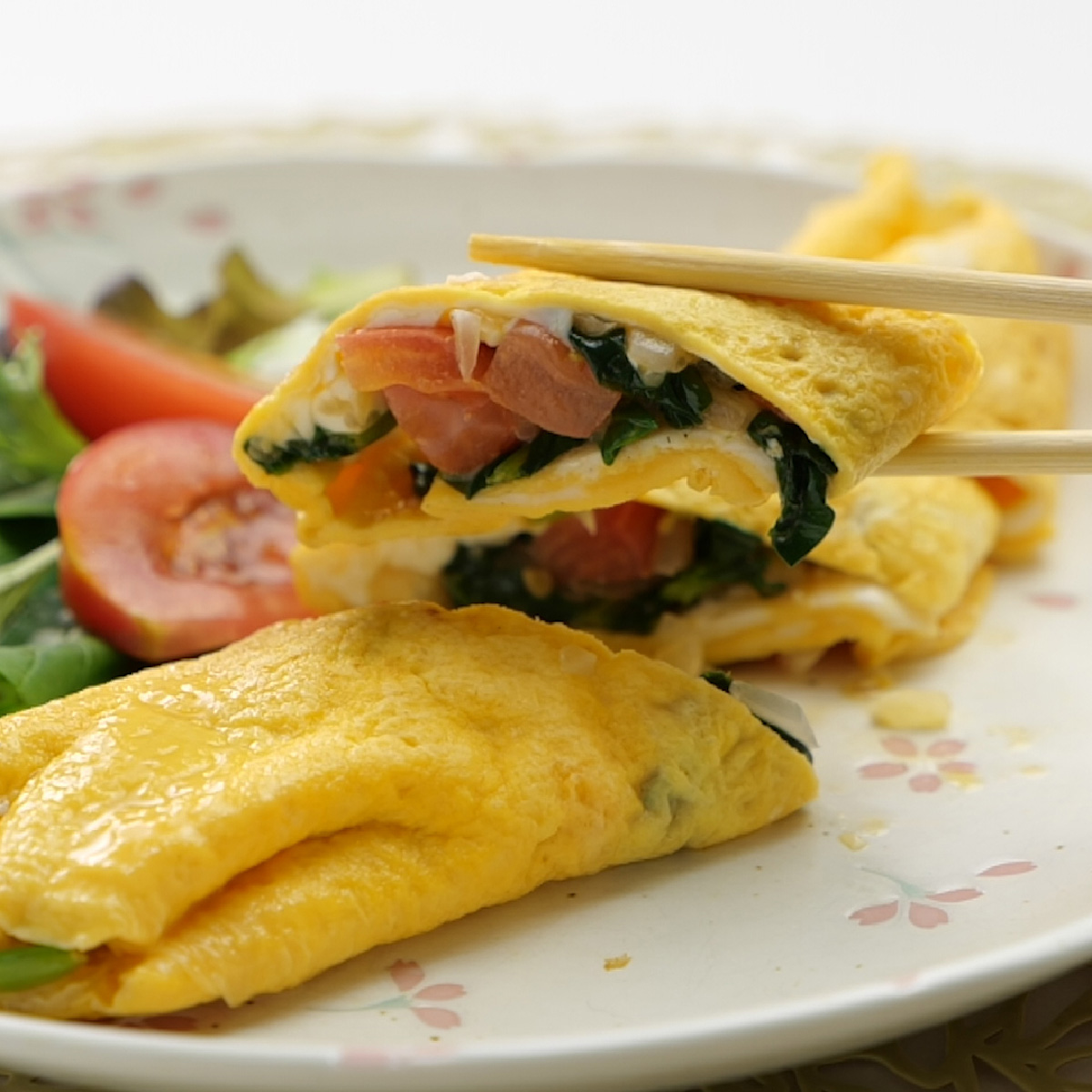 トマトオムレツ