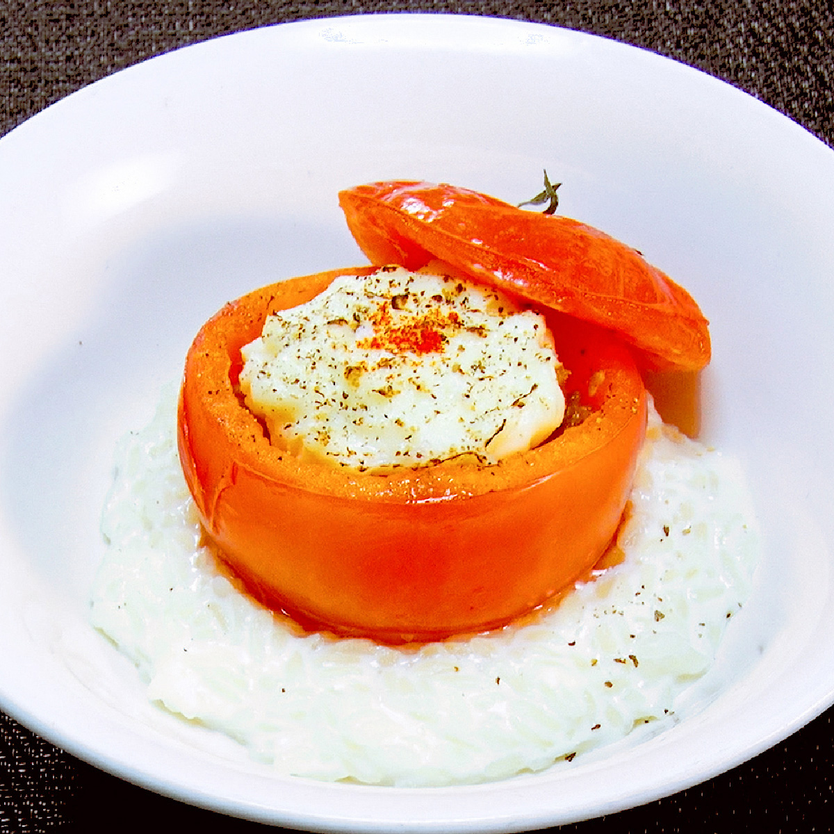 トマトのミルフィーユ