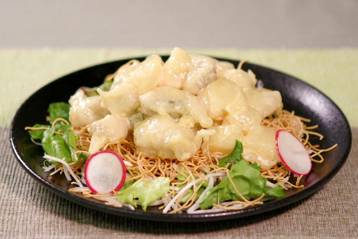 サワラのマヨネーズ和え