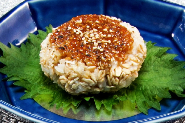 ⻨みそ五平餅風